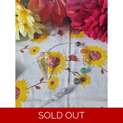 Quartz Chakra Pendulum